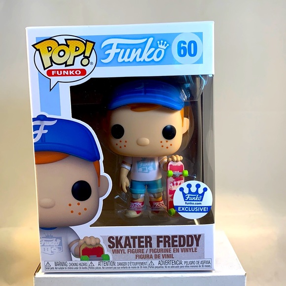 Funko Pop Skater Freddy Exclusive - Picture 1 of 6